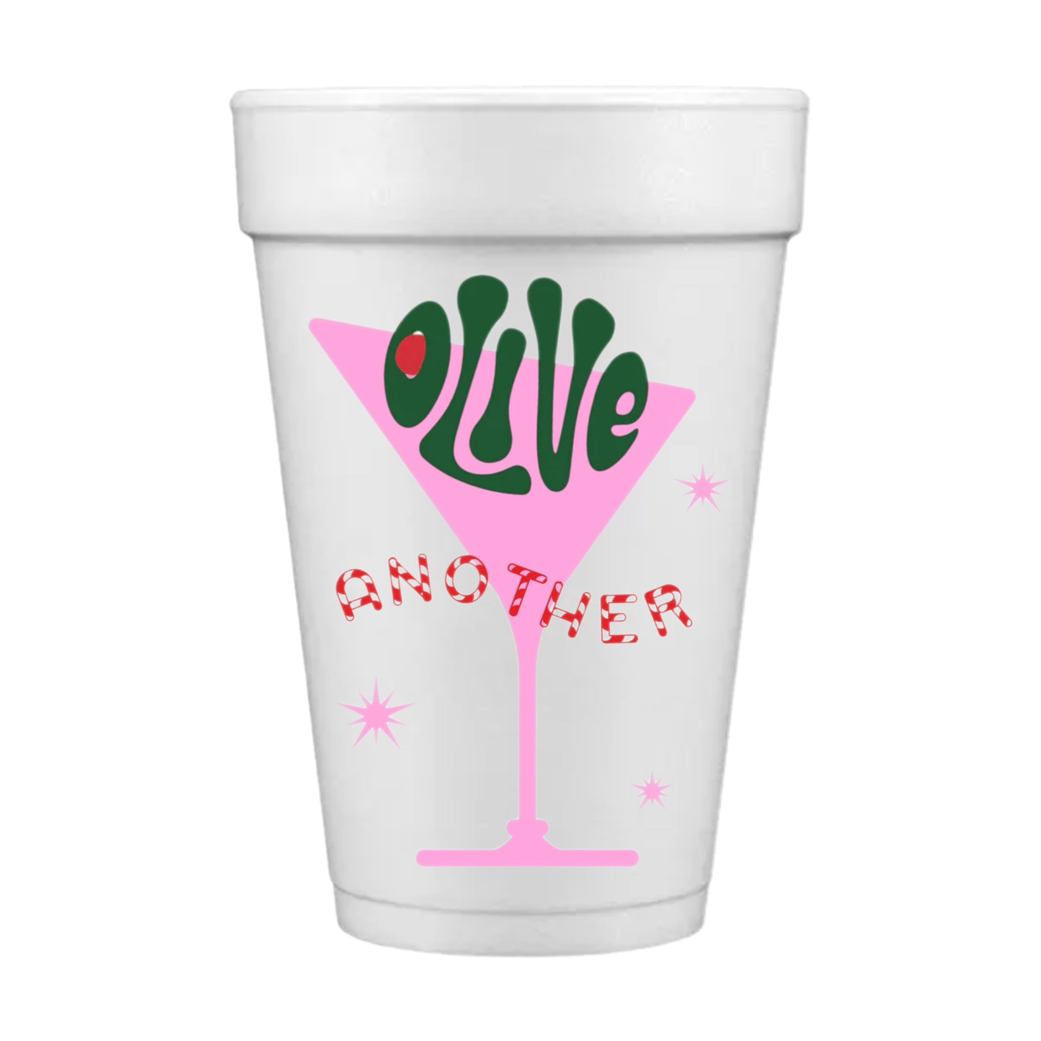 OLIVE ANOTHER : STYROFOAM CUP SLEEVE – MadHouse Designs